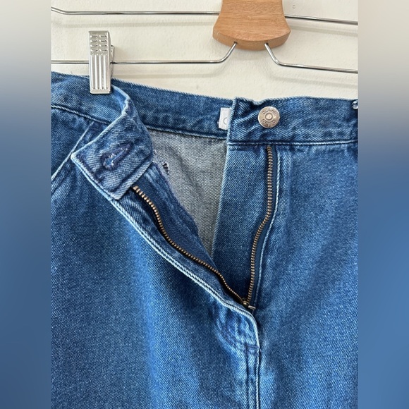 Vintage Denim 100% Cotton Maxi Skirt - Brand “Outline” - Size 8 - Picture 6 of 9